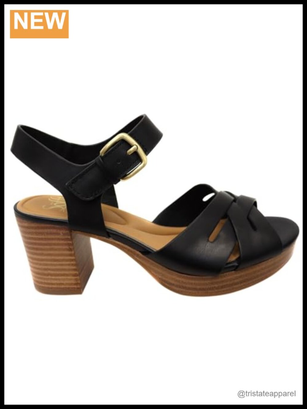 Platform Dress Sandal Leather Lined Adjustable Ankle Strap Cushioned Business